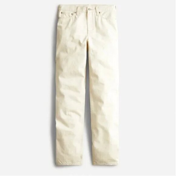 Size 24 - J. CREW - Slouchy Boyfriend Jeans Cream Denim NEW $148 msrp - Picture 4 of 11